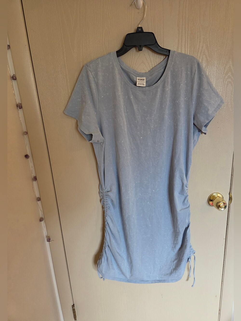 Victoria's Secret Pink light Blue Short Sleeve Mini Dress Womens Size XXL